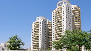 הדמיית בניין של קבוצות רכישה בפתח תקוה 