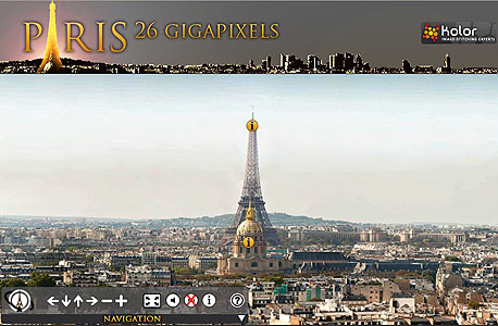 צילום מסך: paris-26-gigapixels.com
