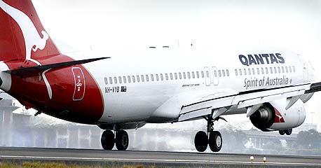 מטוס qantas מטוס qantas