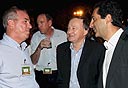 מימין, פטריק דרהי אברשה טמיר ואבי פישר