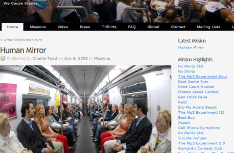 צילום מסך: improveverywhere.com
