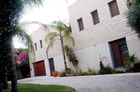 הווילה של בני הזוג נתניהו בקיסריה (ארכיון)