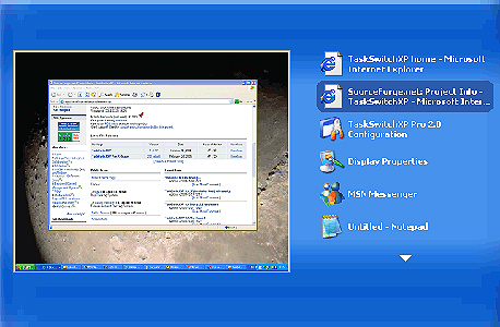 צילום מסך: TaskSwitchXP