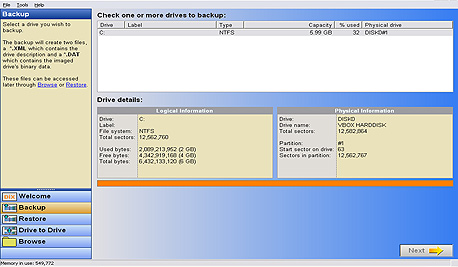 צילום מסך: DriveImageXML