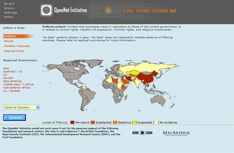 צילום מסך: http://map.opennet.net