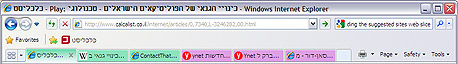 צילום מסך: IE8