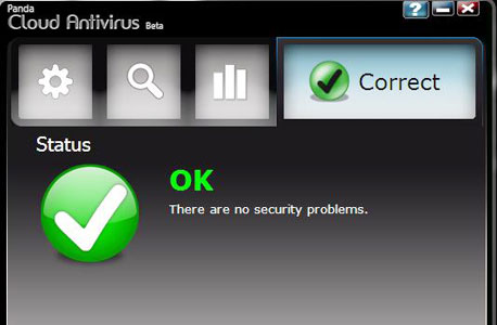 צילום מסך: panda cloud antivirus צילום מסך: panda cloud antivirus