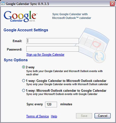 Google Calendar Sync