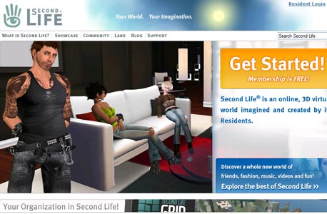 צילום מסר אתר http://secondlife.com