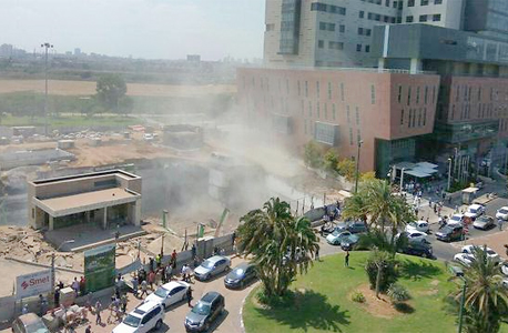 אתר קריסת המנוף ברחוב הברזל בתל אביב אתר קריסת המנוף ברחוב הברזל בתל אביב