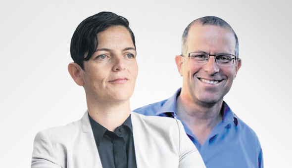 רשם האגודות השיתופיות מירון הכהן והכנ"רית סיגל יעקבי. “הצלחה לא נמדדת רק על סמך תוצאות התהליך" רשם האגודות השיתופיות מירון הכהן והכנ"רית סיגל יעקבי. “הצלחה לא נמדדת רק על סמך תוצאות התהליך"