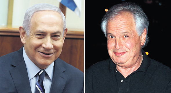 שאול אלוביץ' ובנימין נתניהו שאול אלוביץ' ובנימין נתניהו