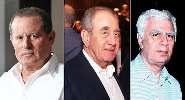 מימין: ג'ורג' חורש אלפד אקירוב ו מאיר שמיר מימין: ג'ורג' חורש אלפד אקירוב ו מאיר שמיר