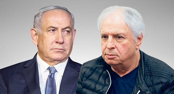 מימין שאול אלוביץ' ובנימין נתניהו מימין שאול אלוביץ' ובנימין נתניהו