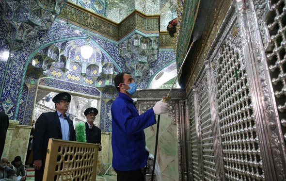 חיטוי מסגד באיראן