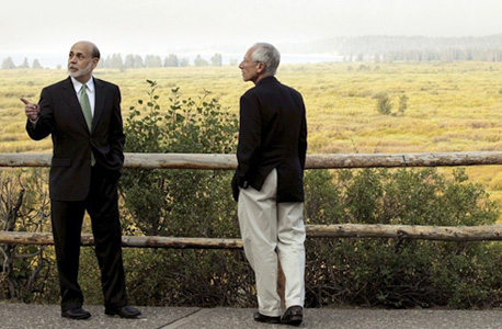 יו"ר הפד בן ברננקי נגיד בנק ישראל סטנלי פישר יו"ר הפד בן ברננקי נגיד בנק ישראל סטנלי פישר