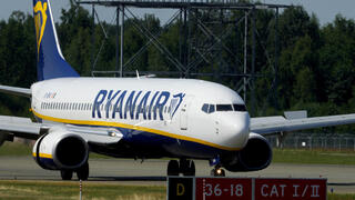 מטוס של ריינאייר, צילום: REUTERS/Ints Kalnins