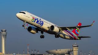 מטוס של חברת התעופה ארקיע, צילום: ארקיע